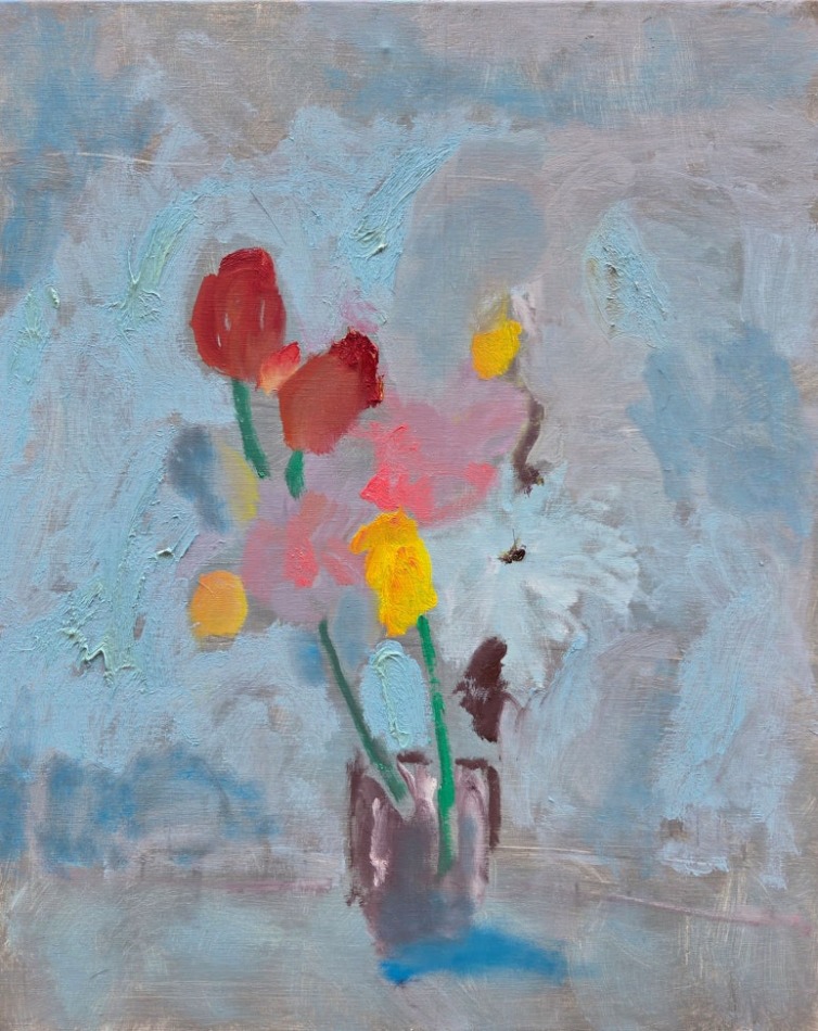 유령꽃, 2026, 캔버스에 유채, 80.3x65.1cm